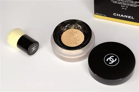 how to use chanel loose powder foundation|Chanel powder foundation review.